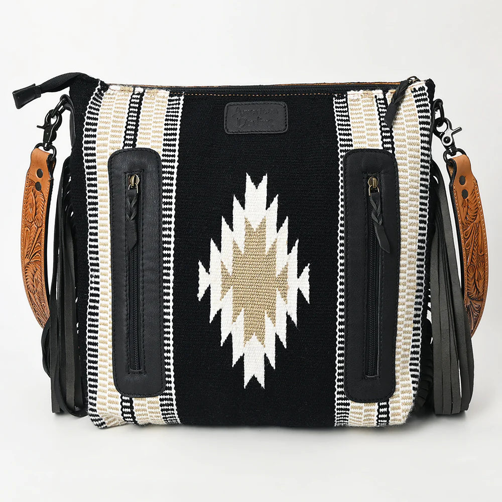 Saddle Blanket Concealed Carry Messenger Bag