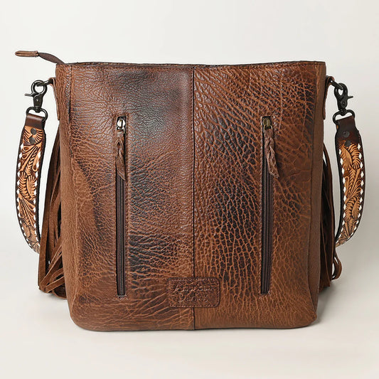 Fringe & Vintage Leather Concealed Carry Crossbody