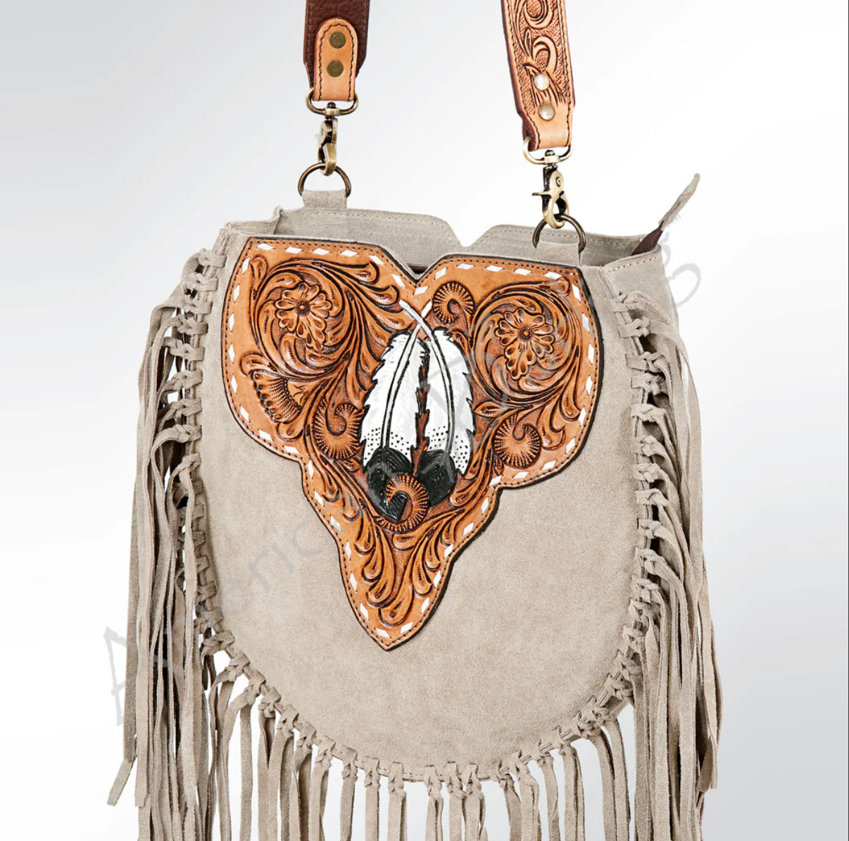 Fringe & Feather Concealed Carry Crossbody