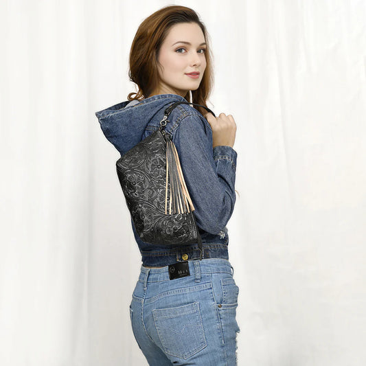 Hand-Tooled Clutch